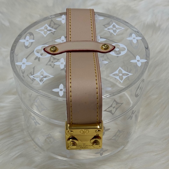 Louis Vuitton LV Monogram Clear Scott Box Storage Jewelry Credit Card Money Coin - Picture 1 of 11